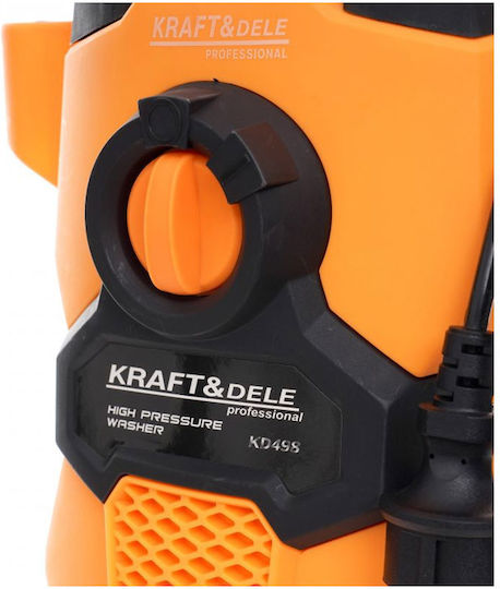 Kraft & Dele Hochdruckreiniger Strom 1900W mit Druck 240bar und Metallpumpe