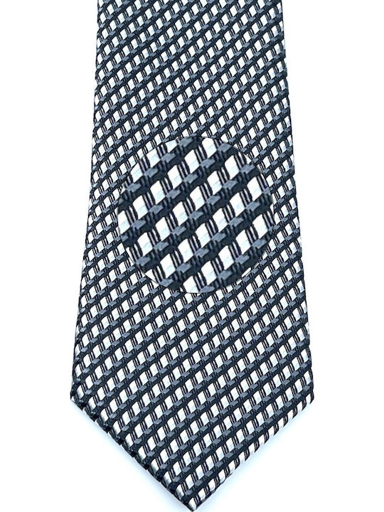 Legend Accessories Typ Micro Herren Krawatten Set Gedruckt in Gray Farbe