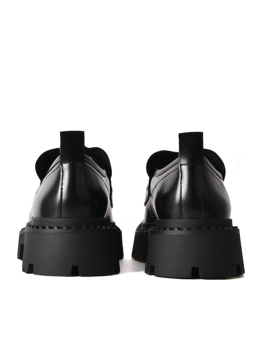 Genial Jack Women's Loafers In Black Color