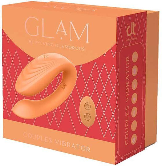 Dream Toys Vibrator für Paare mit Fernbedienung 6.5cm Orange