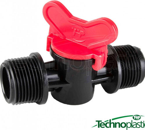 Technoplastic Βανάκι με Διακόπτη 19mm Κόκκινο