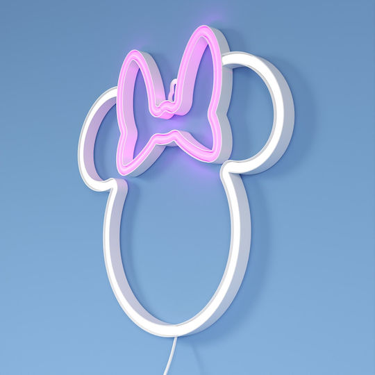 Kids Led Plastic Wall Light Minnie Kids Led Plastic Wall Light Minnie