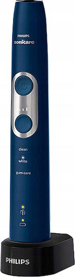 Philips Sonicare ProtectiveClean 6100 Електрическа Четка за Зъби с Калъф за Пътуване Тъмносин