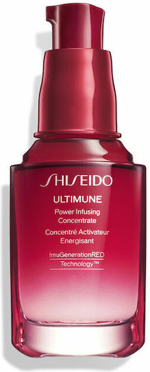 Shiseido Ultimune Power Infusing Concentrate Moisturizing & Anti-aging Serum Face with Peptides for Firming & Nourishment 30ml