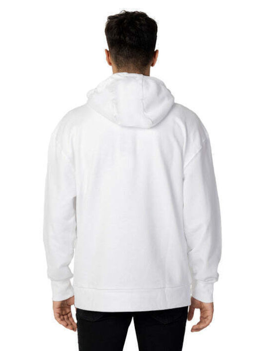 Tommy Hilfiger Men's Sweatshirt with Hood White