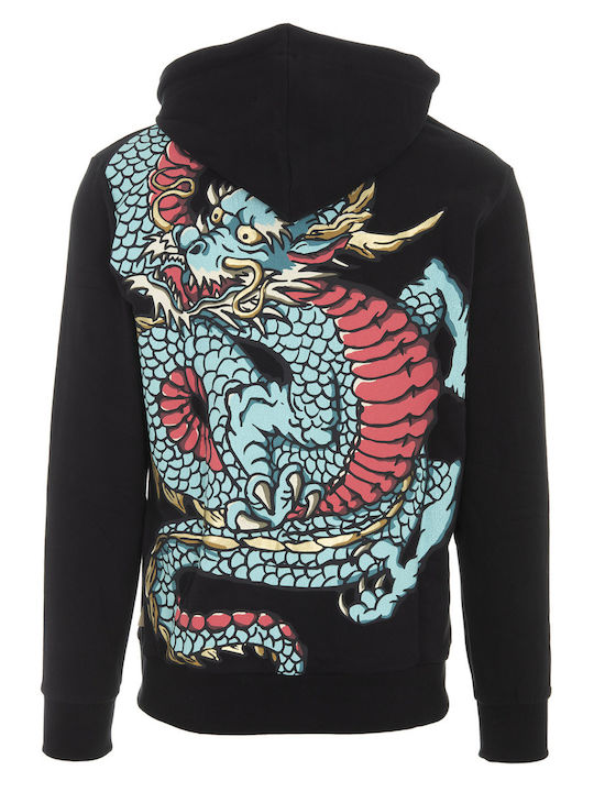 Superdry M D5 Ovin Cny Men's Sweatshirt with Hood Black