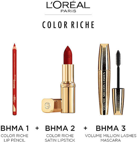 L'Oreal Paris Color Riche Lipstick Satin 117 Rose Please 4.2gr