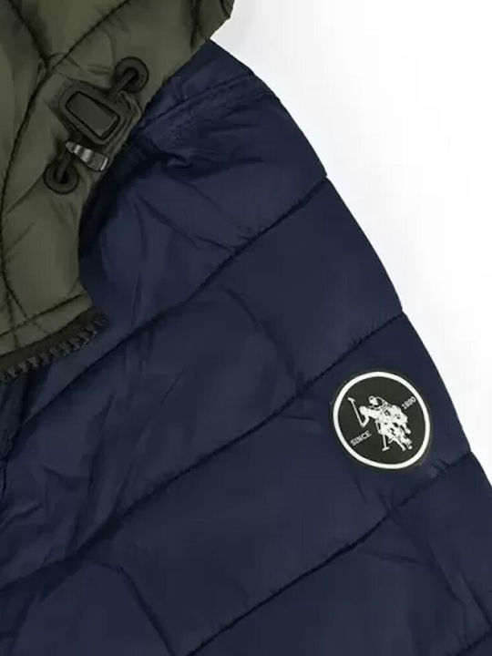 Paul Χειμωνιάτικο Μπουφάν NAVY/KHAKI