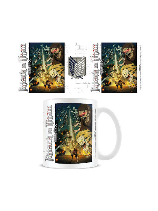 Pyramid International Attack On Titan Ceramic Cup Multicolour 315ml