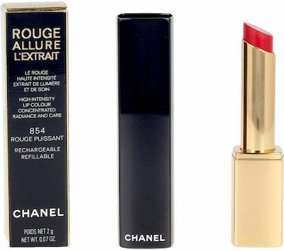 Chanel Rouge Allure L'extrait Κραγιόν Sheer 854 Rouge Puissant 2gr