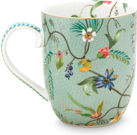 PiP Studio S/2 Jolie Flowers Μικρή Κούπα από Πορσελάνη Μπλε 145ml 2τμχ PiP Studio S/2 Jolie Flowers Μικρή Κούπα από Πορσελάνη Μπλε 145ml 2τμχ