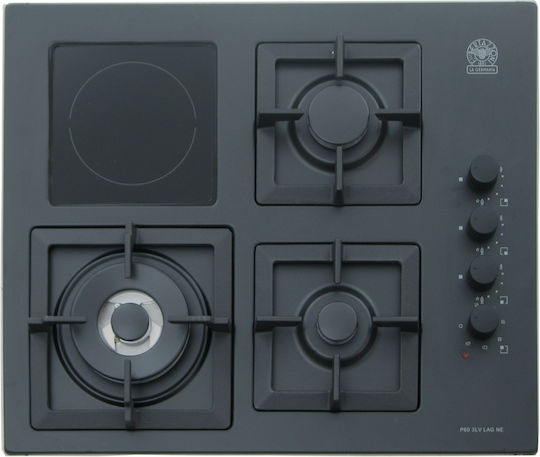 La Germania P60 3LV LAG NE GN Natural Gas & Electric Cooktop Autonomous 60x51εκ.