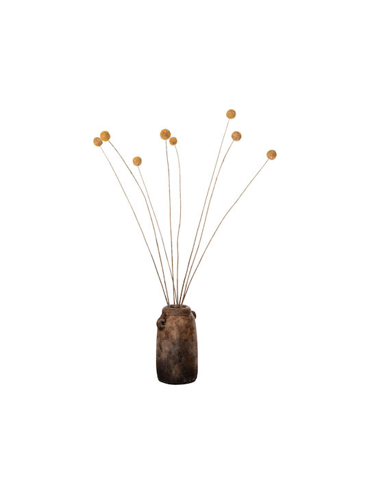 Getrocknete Pflanze Gelb 63cm HomeMarkt