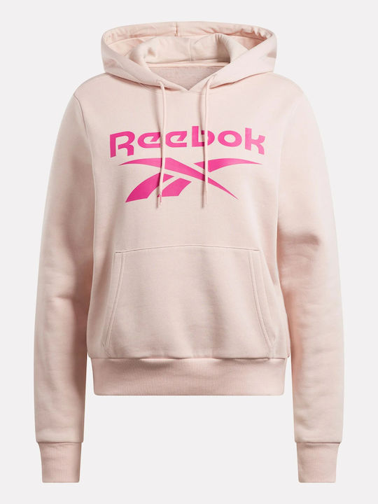 Identity Big Logo Дълга Дамски Суитшърт Худи Pnk
