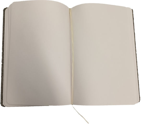Makito Notizbuch 100 Blätter mit Gummiband Beige