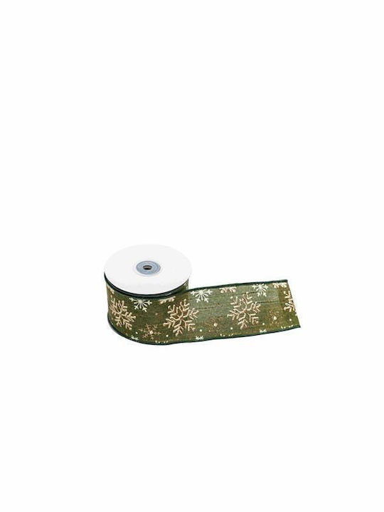 Arpimex Srl Christmas Ribbon Gold 1000x6.5cm 1pc