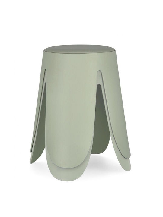 Σκαμπό Σαλονιού από Πολυπροπυλένιο Imogen Tiffany 37x37x47εκ.