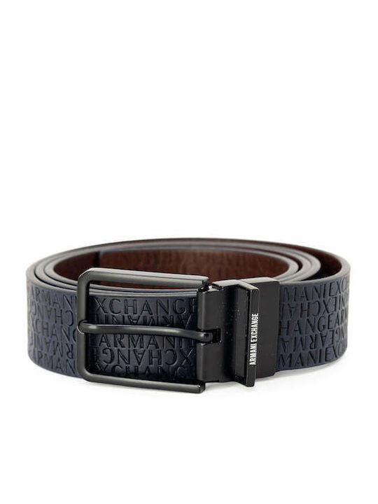 Armani Exchange Ανδρική Ζώνη Δερμάτινη Μαύρη Armani Exchange Ανδρική Ζώνη Δερμάτινη Μαύρη