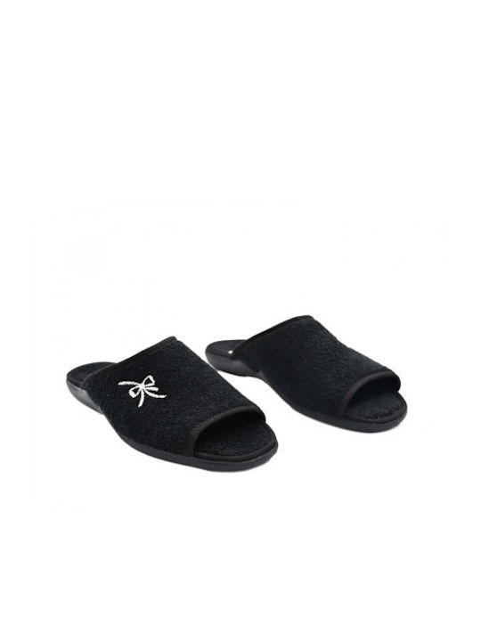 Medies Winter Women's Slippers in Black color