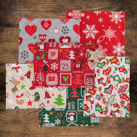 Borea Christmas Decorative Rectangular Pillowcase Multicolored 50x70cm