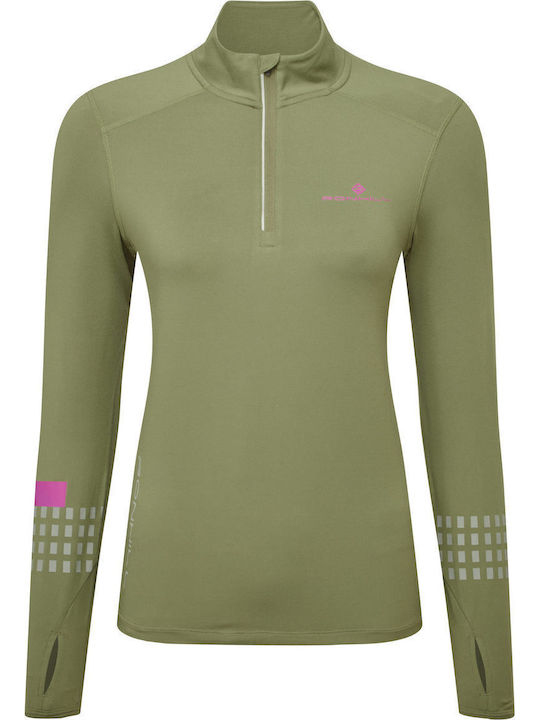 Women's Sports Long Sleeve Top Brown