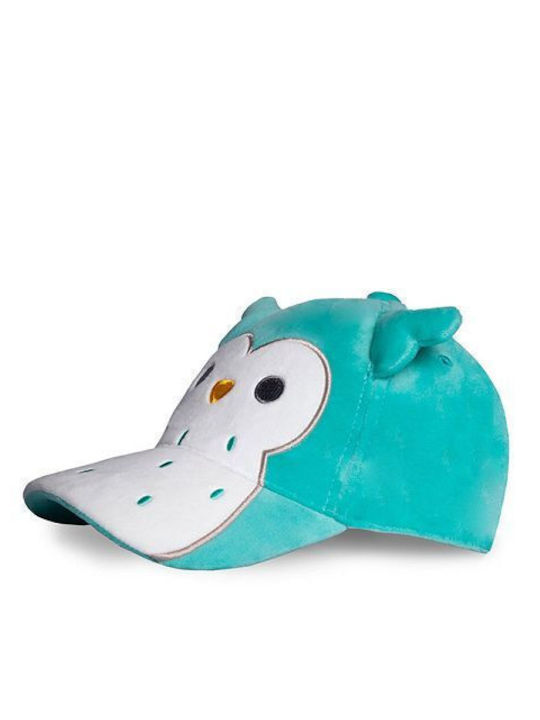 Difuzed Παιδικό Καπέλο Jockey Squishmallows Winston Τιρκουάζ