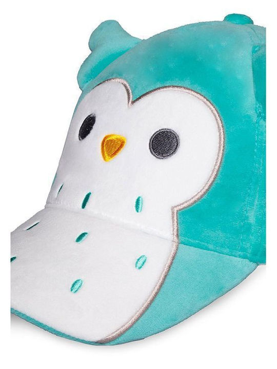 Difuzed Kids' Hat Jockey Fabric Squishmallows Winston Turquoise