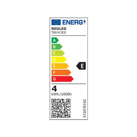 Redled Водоустойчиво Стенно Външно Осветително Тяло LED 4W 13x13x12см