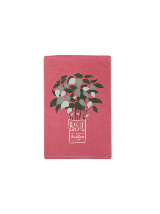 Nef-Nef Homeware Vasiliko Tea Towel from 100% Cotton in Purple Color 40x60cm