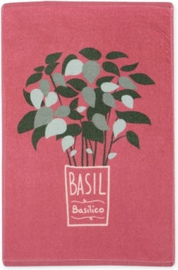 Nef-Nef Homeware Vasiliko Tea Towel from 100% Cotton in Purple Color 40x60cm
