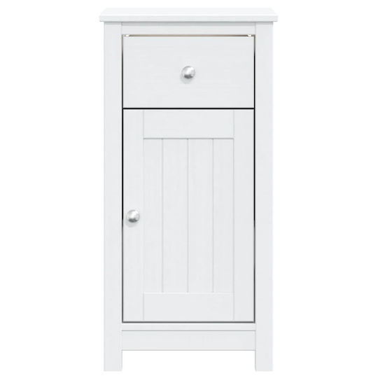 vidaXL Бански Шкаф 40x34x80см Бял
