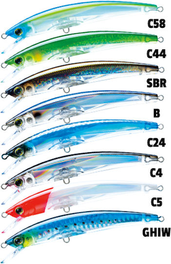Yo-Zuri 3d Crystal Minnow Изкуствена Стръв 9бр/10гр Прозрачен