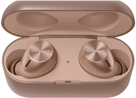 Technics AZ40M2 In-ear Bluetooth Handsfree Earphones with Sweat Resistance and Charging Case Rose Gold