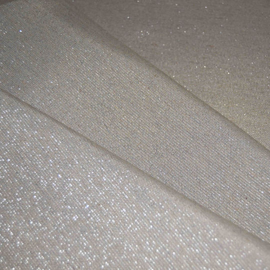 Decocraft Tischtuch Sparkle Beige 160x260cm