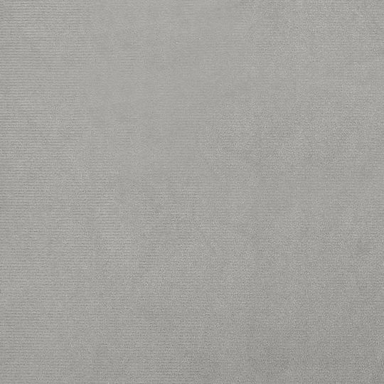 Sessel mit Fußhocker Samt Light Grey 70x56x68cm