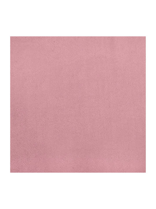 Armchair with Footstool Pink 70x56x68cm