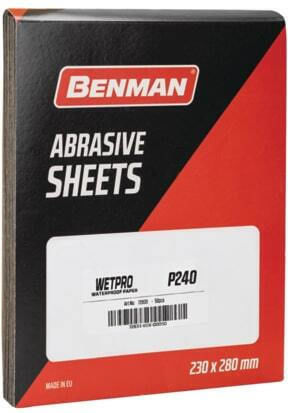 Benman Einfaches Schleifblatt Κ220 280x230mm