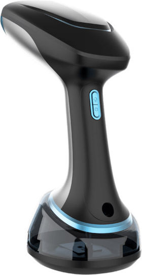 Ironhero 1800 Vital Ατμοκαθαριστής Ρούχων Χειρός 1800W με Δοχείο 360ml Μαύρος