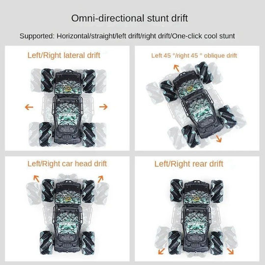 Jiahua Remote Controlled Car Stunt Green