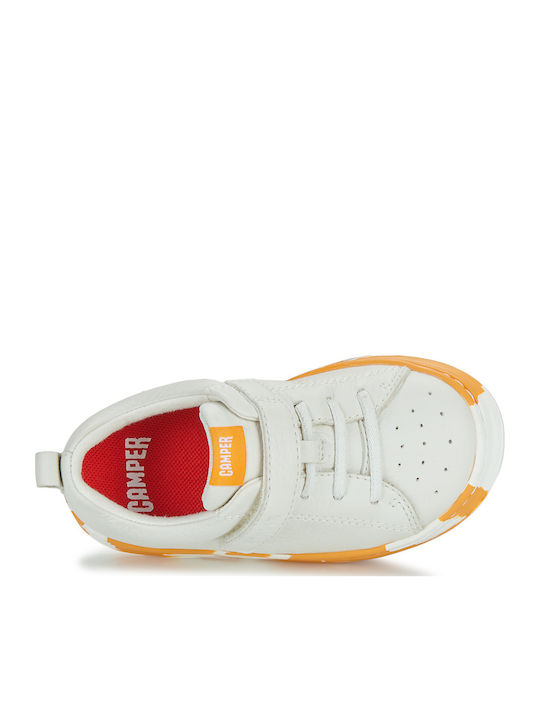 RUNNER FOUR Kids Sneakers with Scratch White
