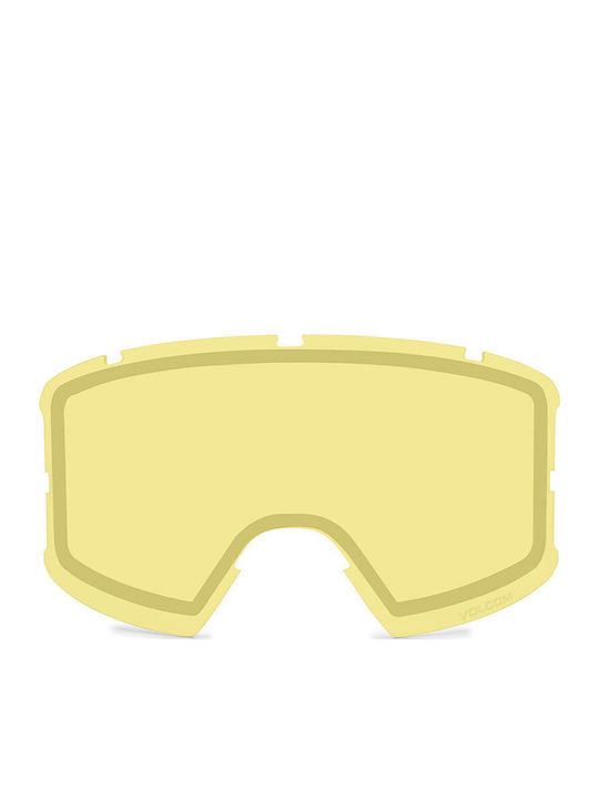 Volcom Garden Ski- & Snowboardbrille Erwachsene Gray mit Linse in Rot Farbe