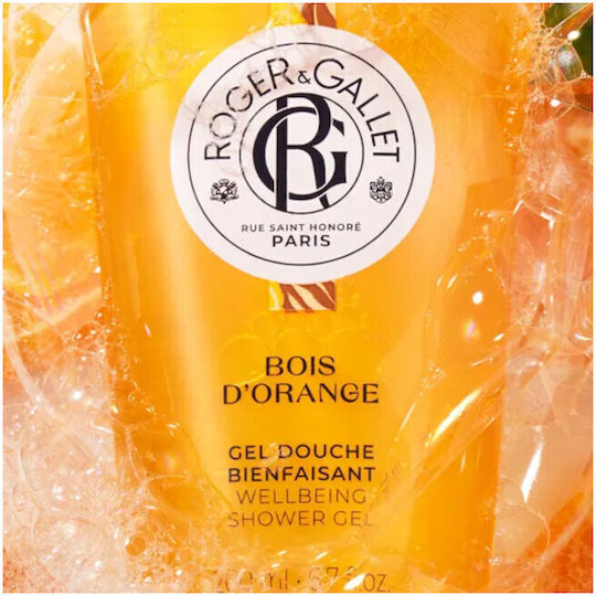 Roger & Gallet Bois D' Orange Αφρόλουτρο σε Gel & Άρωμα Εσπεριδοειδή 200ml