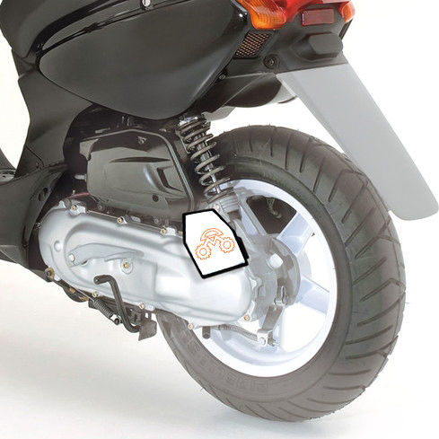 Moto Discovery Suport de plăcuță de înmatriculare pentru motocicletă