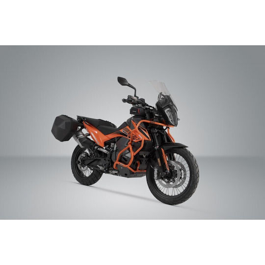 SW-Motech Motorcycle Hard Side Case Set 33lt in Black Colour