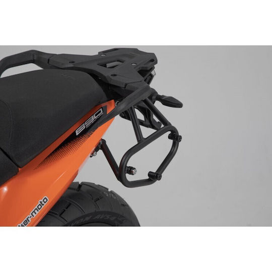 SW-Motech Motorcycle Hard Side Case Set 33lt in Black Colour