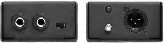 On Stage DB500 Παθητικό DI Box με Μπαταρία και Phantom Power