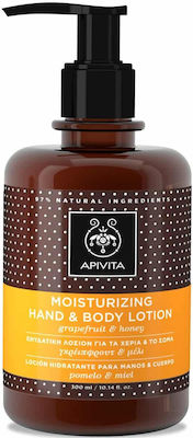 Apivita Grapefruit & Honey Hidratantă Loțiune pentru Corp 300ml