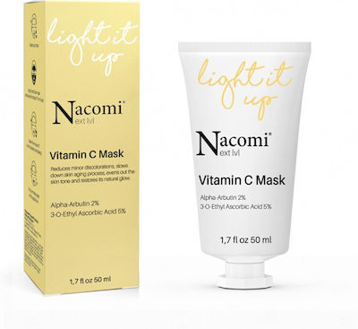 Nacomi Light it Up! Gesichtsmaske für das Gesicht 1Stück 50ml