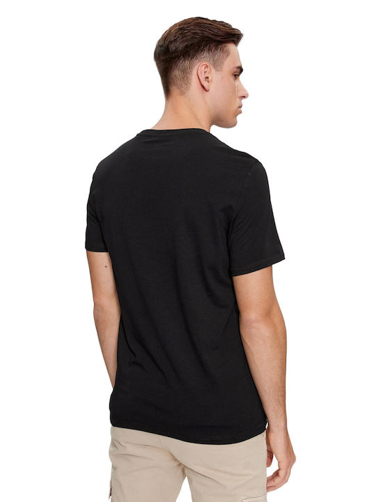 Guess M Ss Herren Kurzarmshirt Black