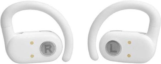 JBL Soundgear Sense Offenes Ohr Bluetooth-Freisprecheinrichtung Kopfhörer mit Schweißresistenz und Ladeetui Weiß